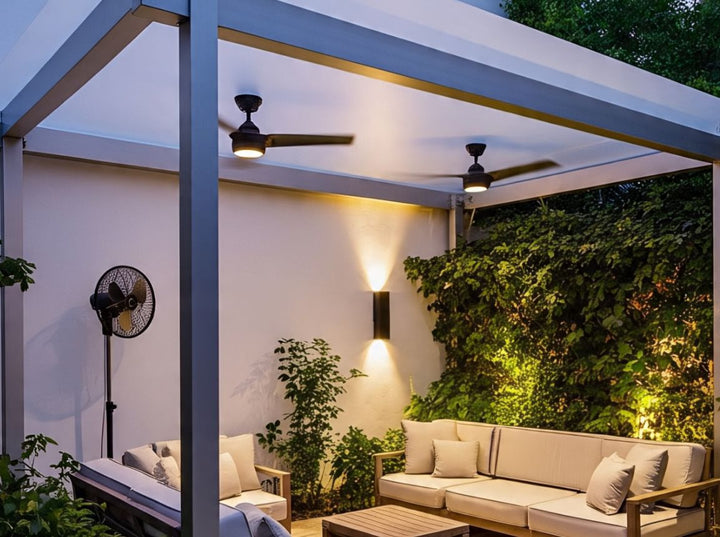 Luxury patio cover installation